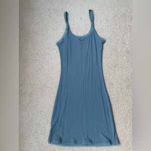 Skims light blue short dress